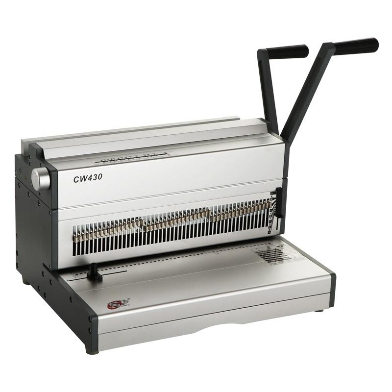 SUPU CW430 Manual Double Wire Punch and Binding Machine