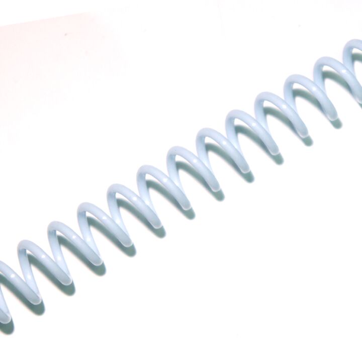 Plastic Coils 4:1 Pitch 12″ (White)