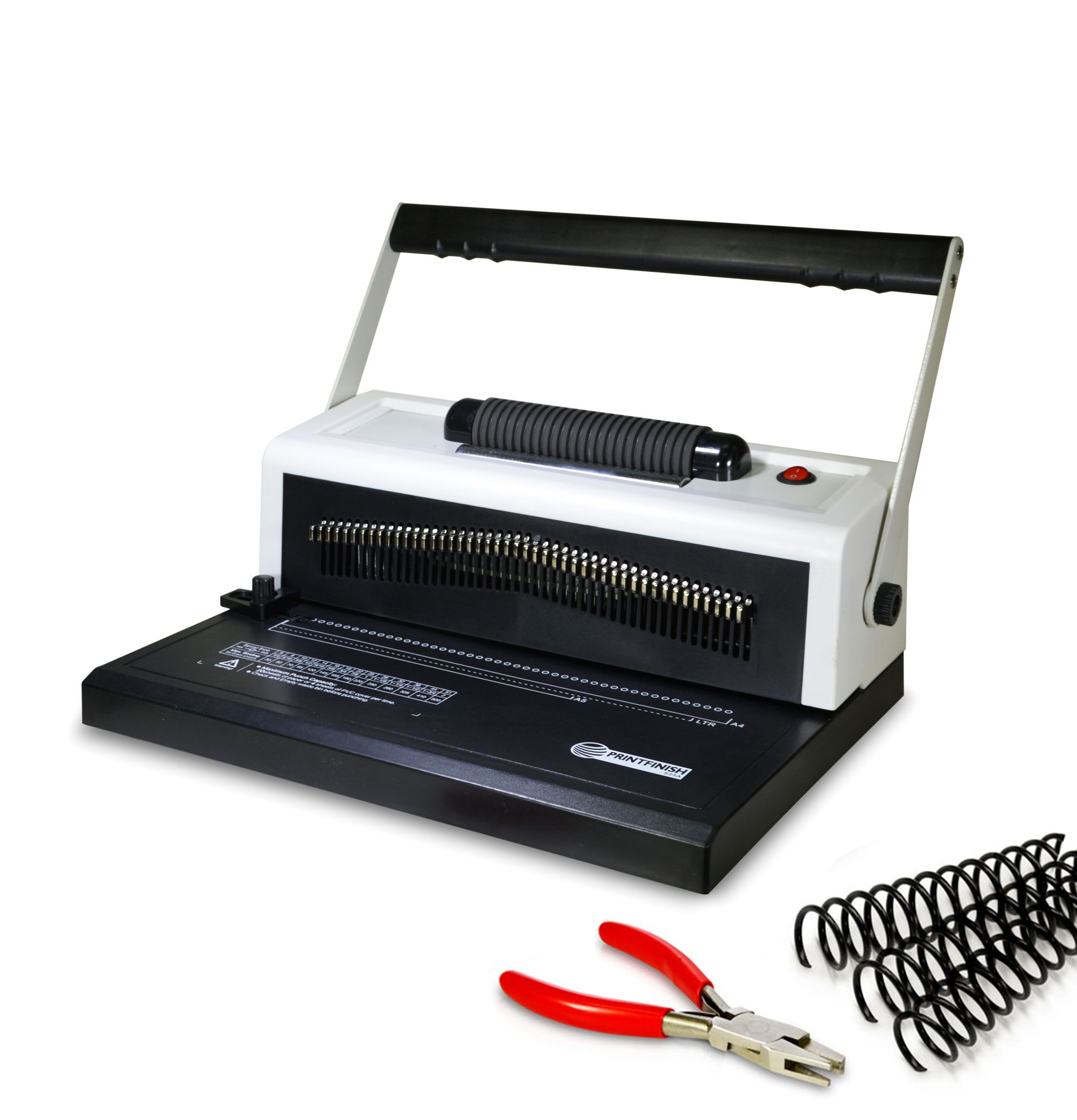 CoilBind S-25A Spiral Coil Binding Machine with Free Crimpers