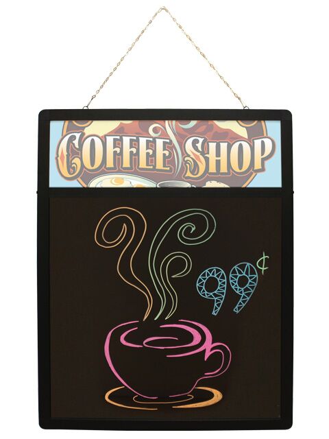 Graphic Display with LED Light Box